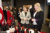 A Dra. Maria Cavaco Silva participa, no Centro de Congressos de Lisboa, na inauguração do Bazar Diplomático 2013, a 22 de novembro de 2013