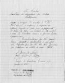 Carta de José Guedes da Silva, dirigida ao Secretário da Chancelaria das Ordens Portuguesas, acusando receção de circular e aguardando a respetiva guia para o pagamento de taxa de 10$00 relativa à aceitação do agraciamento do Governo com o grau de Cavaleiro.