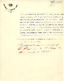 Decreto de nomeação de José de Castro no cargo de Presidente do Ministério, Ministro da Guerra e Ministro da Marinha interino. 