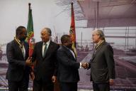 O Presidente da República Marcelo Rebelo de Sousa e o seu homólogo moçambicano, Filipe Nyusi, almoçam com mais de uma centena de empresários e administradores de empresas moçambicanas e portuguesas com presença em Moçambique, numa iniciativa que teve a colaboração da Agência para o Investimento e Comércio Externo de Portugal (AICEP), a 4 maio 2016