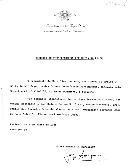 Decreto de nomeação como chanceleres das Antigas Ordens Militares, das Ordens Nacionais e das Ordens de Mérito Civil, respetivamente, o Prof. Dr. Rui Nogueira Lobo de Alarcão e Silva, o Embaixador Fernando José Reino e o Padre Dr. Victor José Melícias Lopes. 