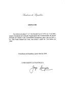 Despacho que nomeia como Presidente da Comissão Organizadora das Comemorações do Dia de Portugal, de Camões e das Comunidades Portuguesas, para o ano de 2004, o Dr. João Pedro Benard da Costa, com efeitos a partir de 1 de janeiro de 2004.