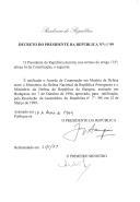 Decreto que ratifica o Acordo de Cooperação em Matéria de Defesa entre o Ministério da Defesa Nacional da República Portuguesa e o Ministério da Defesa da República da Hungria, assinado em Budapeste em 7 de outubro de 1996.