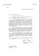 Carta do Ministro dos Negócios Estrangeiros de Israel, Shimon Peres, endereçada ao Presidente de Portugal, Mário Soares, agradecendo mensagem de felicitações por ocasião da sua nomeação para o Prémio Nobel da Paz de 1994 e referindo a recente assinatura do Acordo de Paz entre Israel e a Jordânia e a Conferência Económica de Casablanca que pela primeira vez reuniu líderes políticos e da área dos negócios de toda a região [do Médio Oriente].