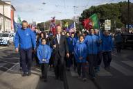 O Presidente da República Marcelo Rebelo de Sousa preside, no Palácio de Belém, à Cerimónia oficial de partida da “Peace Run” 2020, transportando a Tocha da Paz no início do percurso da Rota Europeia desta corrida de estafeta, que este ano se iniciou em Portugal e que terminará, dia 6 de outubro, em Praga na República Checa, a 2 de março de 2020