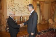 Audiência concedida pelo Presidente da República, Aníbal Cavaco Silva, ao Presidente do Rotary International, Sakuji Tanaka, a 24 de junho de 2013