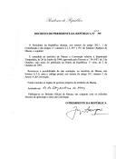 Decreto que estende ao território de Macau a Convenção relativa à Importação Temporária, de 26 de junho de 1990, aprovada pelo Decreto nº 54-A/97, de 2 de outubro.