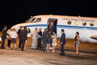 O Presidente da República, Marcelo Rebelo de Sousa, é recebido pelo Presidente de Cabo Verde, Jorge Carlos Fonseca, na Cidade da Praia, ilha de Santiago, a 8 de abril de 2017