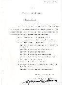 Despacho de nomeação, como membros da "Comissão Organizadora das Comemorações do Dia de Portugal, de Camões e das Comunidades Portuguesas" para 1982, das seguintes individualidades:  Ministro de Estado e da Qualidade de Vida; Ministro da Cultura e da Coordenação Científica; Ministro dos Negócios Estrangeiros; Secretário de Estado da Emigração e das Comunidades Portuguesas; Secretário de Estado da Educação e Juventude; Secretário de Estado dos Desportos; Secretário de Estado da Comunicação Social; Secretário de Estado dos Transportes Interiores; Doutor José de Azeredo Perdigão [Presidente do CA da FCG]; Presidente da Academia das Ciências; Presidente do Conselho de Gerência dos Transportes Aéreos Portugueses e Secretário Geral do Conselho das Comunidades.   