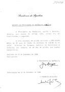 Decreto que determina que a pena residual de prisão aplicada a João Silva Melo, no processo nº 104/94 do 1º Juízo Criminal do Tribunal Judicial de Matosinhos, é reduzida, por indulto, em um ano de prisão. 