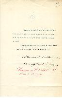 Decreto de nomeação de Victor Hugo de Azevedo Coutinho para o cargo de Presidente do Ministério e Ministro da Marinha. 