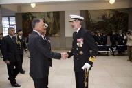 Deslocação do Presidente da República, Aníbal Cavaco Silva, à Escola Naval, por ocasião da abertura do Ano Letivo e do Encerramento das Jornadas do Mar 2008, a 14 de novembro de 2008