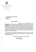 Carta de Stefano Rodotà, presidente de "Garante per la protezione dei dati personali", dirigida ao Presidente da República, Jorge Sampaio, agradecendo a sua recente conversa em Lisboa e remetendo cópia reservada de uma carta que endereçou ao Presidente do seu país, Romano Prodi, a propósito de um tratado em desenvolvimento, entre a União Europeia e os Estados Unidos da América, sobre a questão da transferência de dados pessoais