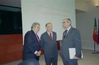 O Presidente da República, Jorge Sampaio, preside à cerimónia comemorativa da entrada da PME investimentos no capital de 13 empresas, no Centro Cultural de Belém, a 1 de junho de 2005
