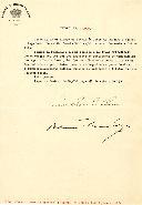 Decreto de nomeação do Doutor Leovigildo Queimado Franco de Sousa, Ministro da Agricultura, para gerir interinamente os negócios da pasta do Comércio e Indústria, na ausência do Ministro, Eng.º Sebastião Garcia Ramires, em missão de estudo às Ilhas da Madeira e dos Açores. 