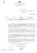 Ofício n.º 845/E de 17 de fevereiro de 1970, do Chefe de Gabinete do Ministro do Exército, sobre "indicativos a usar pelos oficiais do Exército da Casa Militar de Sua Excelência o Presidente da República".