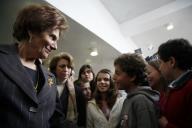 Maria Cavaco Silva participa na Sessão Inaugural da “Semana da Leitura 2007”, a primeira iniciativa do Plano Nacional de Leitura “Ler +”, que decorre na Escola EBI, 1,2,3 / JI Vasco da Gama, em Lisboa, a 5 de março de 2007