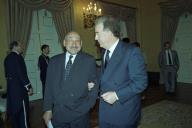 Almoço oferecido pelo Presidente da República, Jorge Sampaio, a um grupo (não identificado)