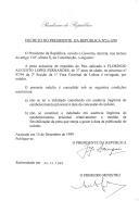 Decreto que revoga, por indulto, a pena acessória de expulsão do País aplicada a Florindo Augusto Lopes Fernandes, de 37 anos de idade, no processo nº 97/94 da 2ª Secção da 1ª Vara Criminal de Lisboa.