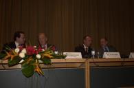 O Presidente da República, Jorge Sampaio, assiste à  Sessão de Abertura do VI Congresso Nacional do Transporte Ferroviário, promovido pela ADFER, na Fundação Calouste Gulbenkian, a 15 de março de 2005