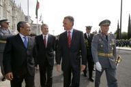 O Presidente da República, Aníbal Cavaco Silva participa nas cerimónias oficiais comemorativas do 95º aniversário da Guarda Nacional Republicana, a 3 de maio de 2006