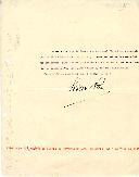 Decreto de nomeação de Francisco Xavier Esteves, Ministro das Finanças, como Ministro do Comércio interino durante a ausência, por motivo de doença, do Ministro do Comércio, Manuel José Pinto Osório. 