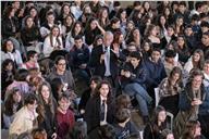 O Presidente Marcelo Rebelo de Sousa participa na décima terceira sessão do programa “Músicos no Palácio de Belém”, no Antigo Picadeiro Real, e com a fadista Aldina Duarte, a 15 de março de 2023