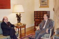 Audiência concedida ao Prof. José Reis, a 16 de dezembro de 2002