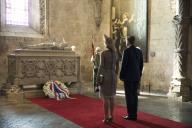 No início da Visita de Estado a Portugal, os Reis dos Países Baixos, Rei Willem-Alexander e Rainha Máxima, foram recebidos na Praça do Império - Mosteiro dos Jerónimos, pelo Presidente da República, Marcelo Rebelo de Sousa, onde, numa cerimónia de boas-vindas, foram prestadas Honras Militares, com a execução dos Hinos Nacionais dos dois países, revista e desfile da Guarda de Honra, a 10 de outubro de 2017