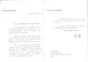 Carta do Presidente da República, Mário Soares, dirigida ao Presidente da República Francesa, François Mitterrand, em resposta a carta de 13 de abril relativa à questão da dispersão das equipas científicas da CEI e partilhando a ideia da criação de uma Fundação Internacional para apoio a esta comunidade de cientistas.