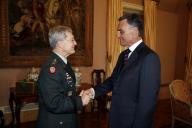 Audiência concedida pelo Presidente da República, Aníbal Cavaco Silva, ao Comandante Supremo Aliado na Europa (SACEUR), General John Craddock, a 21 de março de 2007