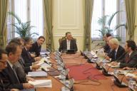 O Presidente da República, Aníbal Cavaco Silva, preside à reunião do Conselho Superior de Defesa Nacional, a 24 de março de 2014