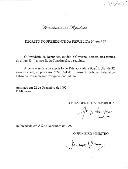 Decreto que revoga, por indulto, a pena acessória de expulsão do País, aplicada a José Luís, de 32 anos de idade, no processo nº 2461/94 do 1º Juízo do Tribunal Judicial de Olhão da Restauração. 