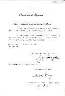 Decreto de exoneração do embaixador José Guilherme de Mendonça Stichini Vilela do cargo de Embaixador de Portugal em Argel [Argélia].