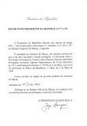 Decreto que estende ao território de Macau a Convenção sobre a Prevenção e Punição de Crimes contra Pessoas Internacionalmente Protegidas, incluindo Agentes Diplomáticos, de 14 de dezembro de 1973.