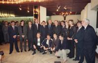 Deslocação do Presidente da República, Jorge Sampaio, ao Hotel Alfa, onde Preside à Gala da Federação Portuguesa de Atletismo, a 29 de abril de 2000