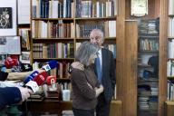 O Presidente da República Marcelo Rebelo de Sousa, visita livrarias e alfarrabistas em Lisboa no Dia Mundial do Livro, a 23 de abril de 2008

