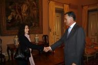 Audiência concedida pelo Presidente da República, Aníbal Cavaco Silva, à direção do Conselho Nacional da Juventude, a 2 de abril de 2007