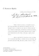 Carta do Presidente da República, Ramalho Eanes, dirigida ao Presidente da República Democrática de São Tomé e Príncipe, Dr. Manuel Pinto da Costa, acusando a receção da carta que lhe foi endereçada em 24 de dezembro de 1985 sobre a reativação da atividade comercial entre São Tomé e o território de Macau, tendo dado conhecimento da mesma ao atual Encarregado do Governo de Macau mas assinalando que a concretização de uma linha de crédito para o efeito poderá demorar a concretizar-se devido ao período de transição política vivida naquele território.