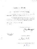 Decreto de exoneração do ministro plenipotenciário Luis Nuno da Veiga de Menezes Cordeiro do cargo de Embaixador de Portugal em Santiago do Chile. 