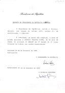 Decreto que revoga, por indulto, a pena acessória de expulsão do País, aplicada a António Peixoto Pinto, no Proc.º n.º  261/93, da 1.ª Secção da 4.ª Vara Criminal Tribunal Judicial do Porto.
