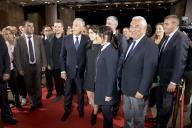 O Presidente da República, Marcelo Rebelo de Sousa, assiste, na Sala Manoel de Oliveira, do Cinema São Jorge em Lisboa, à antestreia do filme “A Ilha dos Cães” de Jorge António, produzido por Ana Costa e com a participação de Nicolau Breyner, a 17 de abril de 2017