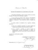 Decreto que revoga, por indulto, a pena acessória de expulsão do País aplicada a Adalberto Varela Paixão Pereira, de 28 anos de idade, no processo n.º 334/96 da 2.ª Secção da 7.ª Vara Criminal de Lisboa.