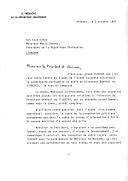 Carta do Presidente da República Helénica, Christos A. Sartzetakis, dirigida ao Presidente da República Portuguesa, Mário Soares, relativa à candidatura de Portugal ao cargo de Diretor Geral da UNESCO.
