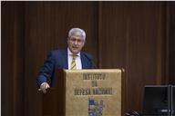 O Presidente da República e Comandante Supremo das Forças Armadas, Marcelo Rebelo de Sousa, preside, no Instituto de Defesa Nacional, em Lisboa, à sessão de lançamento do livro “Políticas de Defesa em Portugal”, a 28 de março de 2023