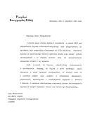 Carta do Presidente da República da Polónia, Lech Walesa dirigida ao Presidente da República Portuguesa, Mário Soares, sobre o debate do futuro da NATO no âmbito de uma nova situação na Europa e apresentando as suas razões para a adesão da Polónia aquela organização.