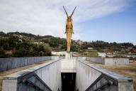 O Presidente da República, Marcelo Rebelo de Sousa, presta homenagem às vítimas da tragédia de Entre-os-Rios, numa cerimónia que decorreu no monumento “Anjo de Portugal” em Castelo de Paiva, 4 de março de 2017