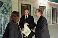 Encontro do Presidente da República, Jorge Sampaio, com as Direções das Associações Académicas das Universidades do Ensino Público e Privado, no Palácio Nacional de Belém, a 12 de março de 2000