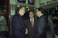 Deslocação do Presidente da República, Jorge Sampaio, ao Cinema Mundial, onde assiste à estreia do filme "A Trança Feiticeira", do realizador Cai Yaun Yaun, a 17 de setembro de 1996