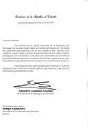 Carta do Presidente da República da Colômbia, Ernesto Samper Pizano, dirigida ao Presidente da República de Portugal, Jorge Sampaio, com mensagem de saudações e felicitações por ocasião do Dia de Portugal, reiterando a sua vontade de fomentar as  relações de amizade e cooperação entre as duas nações.